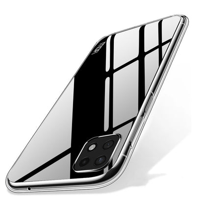 Samsung Galaxy A22 5G Clear TPU Case - Ultra-Thin, Shockproof, Anti-Yellowing Transparent Soft Protective Cover with Precise Cutouts, Scratch Resistance & Lightweight Design