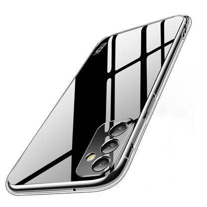 Samsung Galaxy M23 Clear TPU Case - Ultra-Thin, Shockproof, Anti-Yellowing Transparent Soft Protective Cover with Precise Cutouts, Scratch Resistance & Lightweight Design