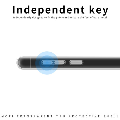 Samsung Galaxy A02s EU 164mm Clear TPU Case - Ultra-Thin, Shockproof, Anti-Yellowing Transparent Soft Protective Cover with Precise Cutouts, Scratch Resistance & Lightweight Design