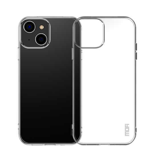 iPhone 14 Plus Clear TPU Case - Ultra-Thin, Shockproof, Anti-Yellowing Transparent Soft Protective Cover with Precise Cutouts, Scratch Resistance & Lightweight Design