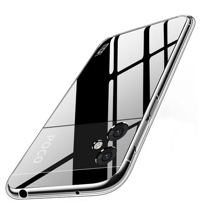 Xiaomi Poco M4 5G Clear TPU Case - Ultra-Thin, Shockproof, Anti-Yellowing Transparent Soft Protective Cover with Precise Cutouts, Scratch Resistance & Lightweight Design
