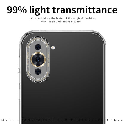 Huawei Nova 10 5G Clear TPU Case - Ultra-Thin, Shockproof, Anti-Yellowing Transparent Soft Protective Cover with Precise Cutouts, Scratch Resistance & Lightweight Design