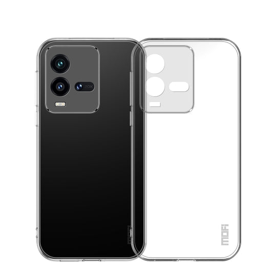 vivo iQOO 10 Clear TPU Case - Ultra-Thin, Shockproof, Anti-Yellowing Transparent Soft Protective Cover with Precise Cutouts, Scratch Resistance & Lightweight Design