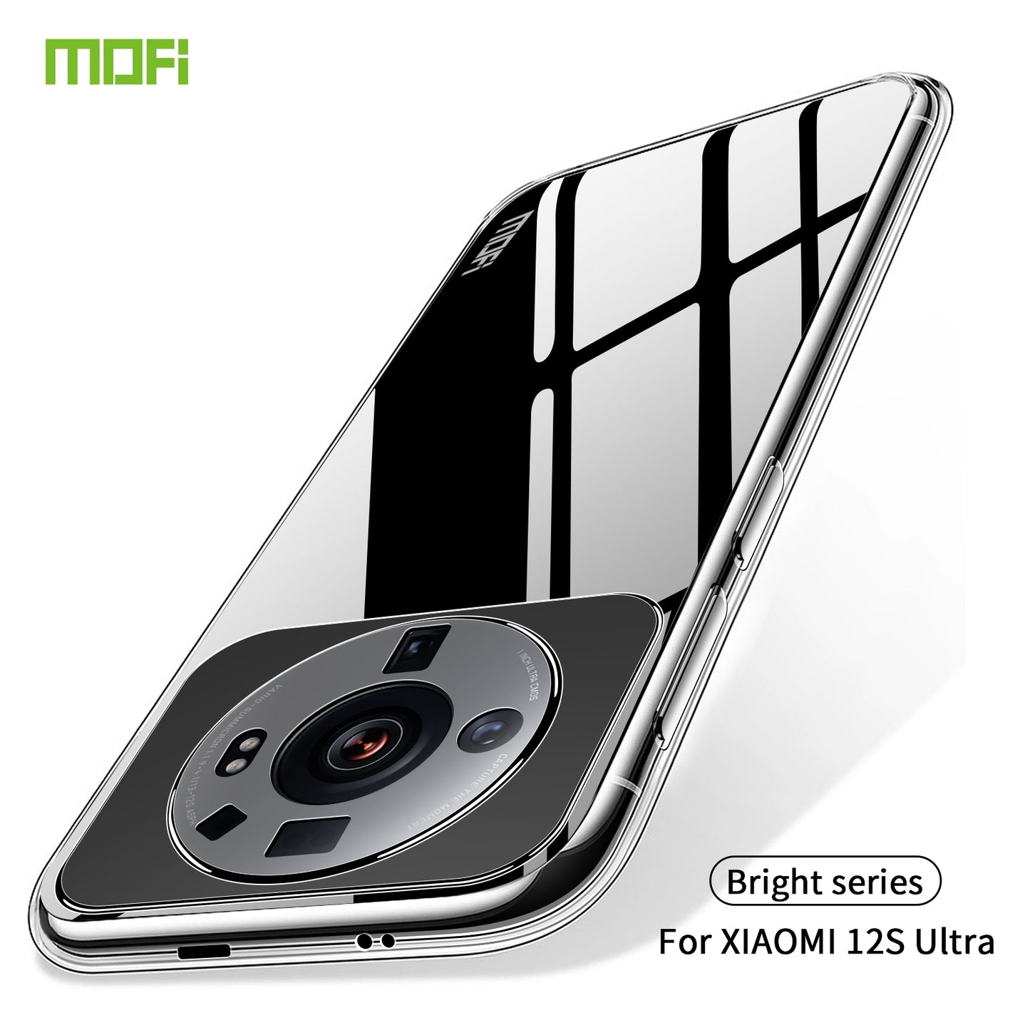 Xiaomi 12S Ultra Clear TPU Case - Ultra-Thin, Shockproof, Anti-Yellowing Transparent Soft Protective Cover with Precise Cutouts, Scratch Resistance & Lightweight Design