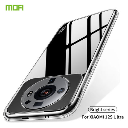 Xiaomi 12S Ultra Clear TPU Case - Ultra-Thin, Shockproof, Anti-Yellowing Transparent Soft Protective Cover with Precise Cutouts, Scratch Resistance & Lightweight Design