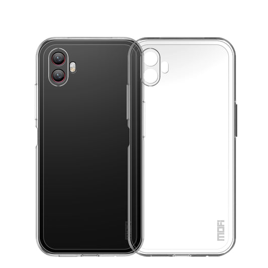 Samsung Galaxy Xcover6 Pro Clear TPU Case - Ultra-Thin, Shockproof, Anti-Yellowing Transparent Soft Protective Cover with Precise Cutouts, Scratch Resistance & Lightweight Design