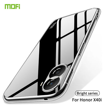 Honor X40i Clear TPU Case - Ultra-Thin, Shockproof, Anti-Yellowing Transparent Soft Protective Cover with Precise Cutouts, Scratch Resistance & Lightweight Design