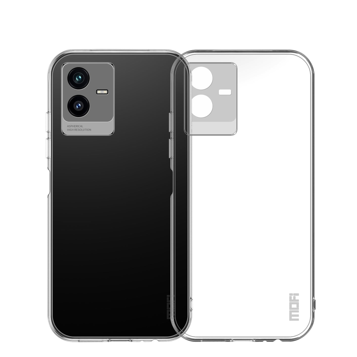 vivo T2X Clear TPU Case - Ultra-Thin, Shockproof, Anti-Yellowing Transparent Soft Protective Cover with Precise Cutouts, Scratch Resistance & Lightweight Design