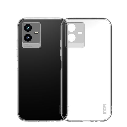 vivo T2X Clear TPU Case - Ultra-Thin, Shockproof, Anti-Yellowing Transparent Soft Protective Cover with Precise Cutouts, Scratch Resistance & Lightweight Design