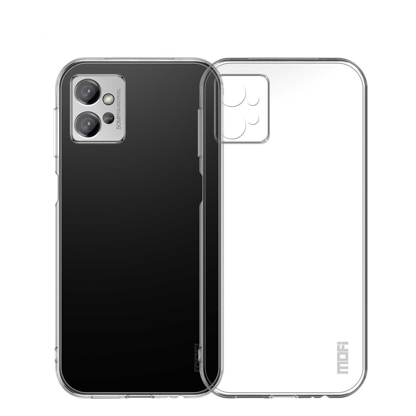 Motorola Moto G32 Clear TPU Case - Ultra-Thin, Shockproof, Anti-Yellowing Transparent Soft Protective Cover with Precise Cutouts, Scratch Resistance & Lightweight Design