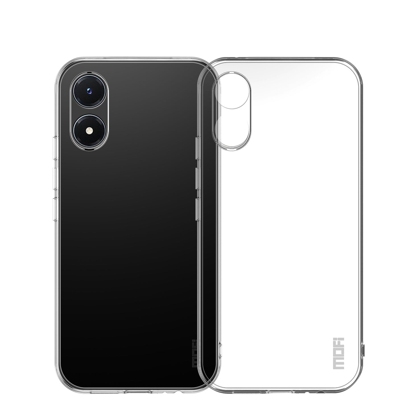 vivo Y02s Clear TPU Case - Ultra-Thin, Shockproof, Anti-Yellowing Transparent Soft Protective Cover with Precise Cutouts, Scratch Resistance & Lightweight Design