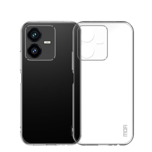 For vivo Y22/Y22s Clear TPU Case - Ultra-Thin, Shockproof, Anti-Yellowing Transparent Soft Protective Cover with Precise Cutouts, Scratch Resistance & Lightweight Design