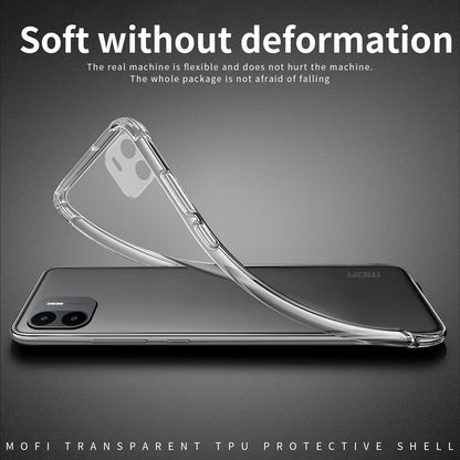 Xiaomi Redmi A1 Clear TPU Case - Ultra-Thin, Shockproof, Anti-Yellowing Transparent Soft Protective Cover with Precise Cutouts, Scratch Resistance & Lightweight Design