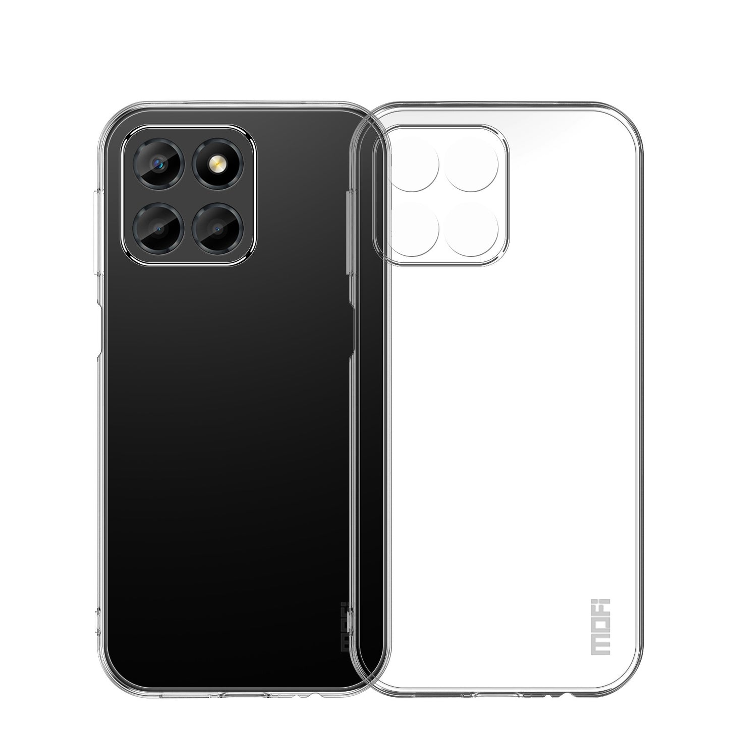Honor X8 5G Clear TPU Case - Ultra-Thin, Shockproof, Anti-Yellowing Transparent Soft Protective Cover with Precise Cutouts, Scratch Resistance & Lightweight Design