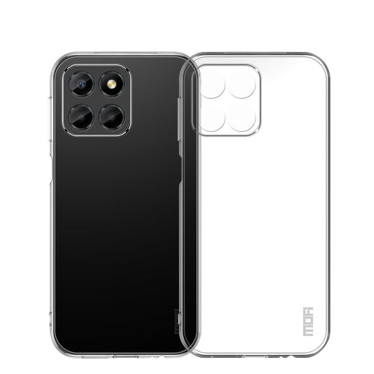 Honor X8 5G Clear TPU Case - Ultra-Thin, Shockproof, Anti-Yellowing Transparent Soft Protective Cover with Precise Cutouts, Scratch Resistance & Lightweight Design