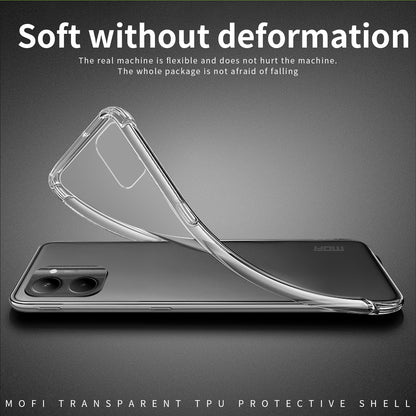 Realme C33 Clear TPU Case - Ultra-Thin, Shockproof, Anti-Yellowing Transparent Soft Protective Cover with Precise Cutouts, Scratch Resistance & Lightweight Design