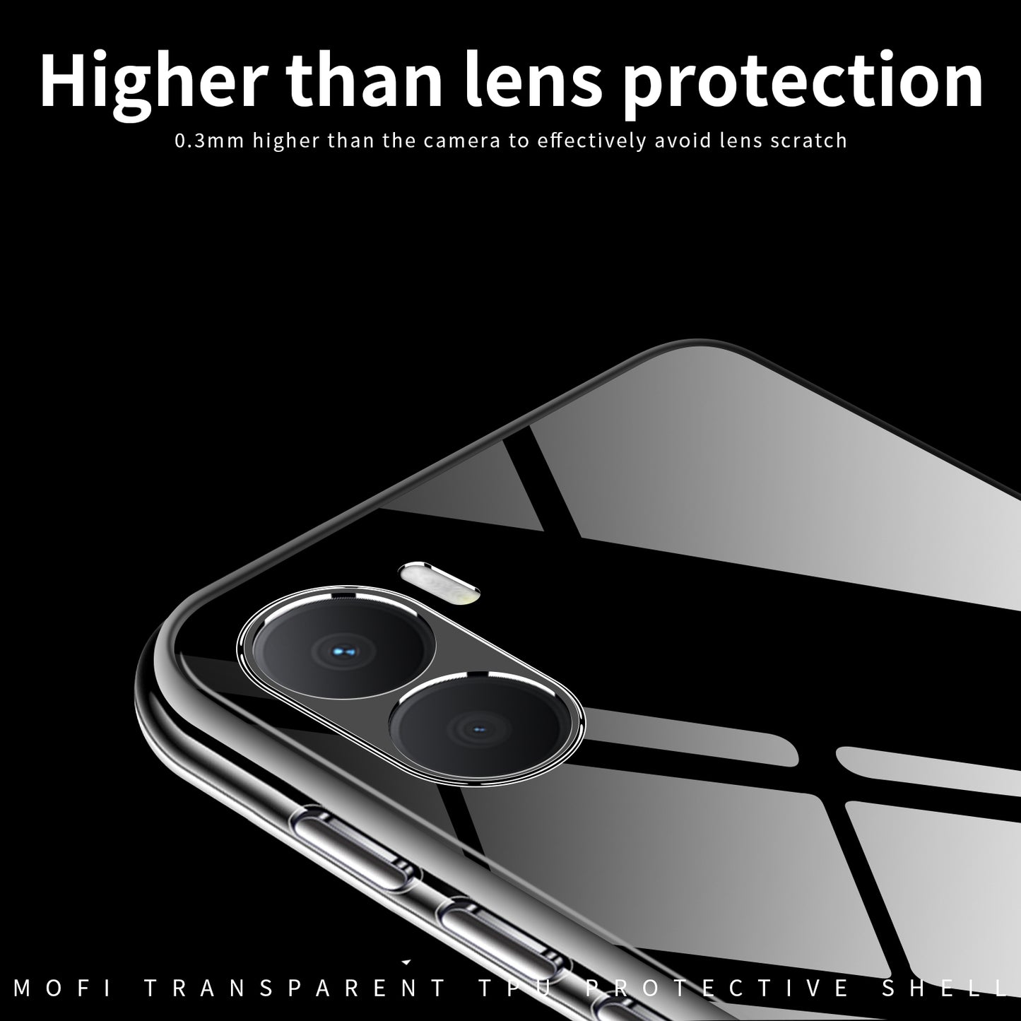 Honor Play 40 Plus 5G Clear TPU Case - Ultra-Thin, Shockproof, Anti-Yellowing Transparent Soft Protective Cover with Precise Cutouts, Scratch Resistance & Lightweight Design