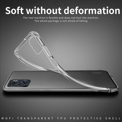 Motorola Moto E22/E22i Clear TPU Case - Ultra-Thin, Shockproof, Anti-Yellowing Transparent Soft Protective Cover with Precise Cutouts, Scratch Resistance & Lightweight Design