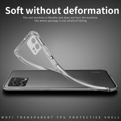 Motorola Moto G72 Clear TPU Case - Ultra-Thin, Shockproof, Anti-Yellowing Transparent Soft Protective Cover with Precise Cutouts, Scratch Resistance & Lightweight Design