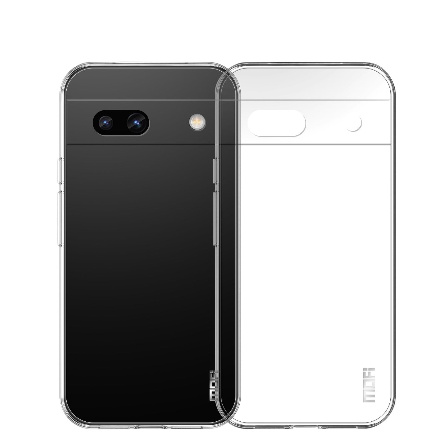Google Pixel 7A Clear TPU Case - Ultra-Thin, Shockproof, Anti-Yellowing Transparent Soft Protective Cover with Precise Cutouts, Scratch Resistance & Lightweight Design