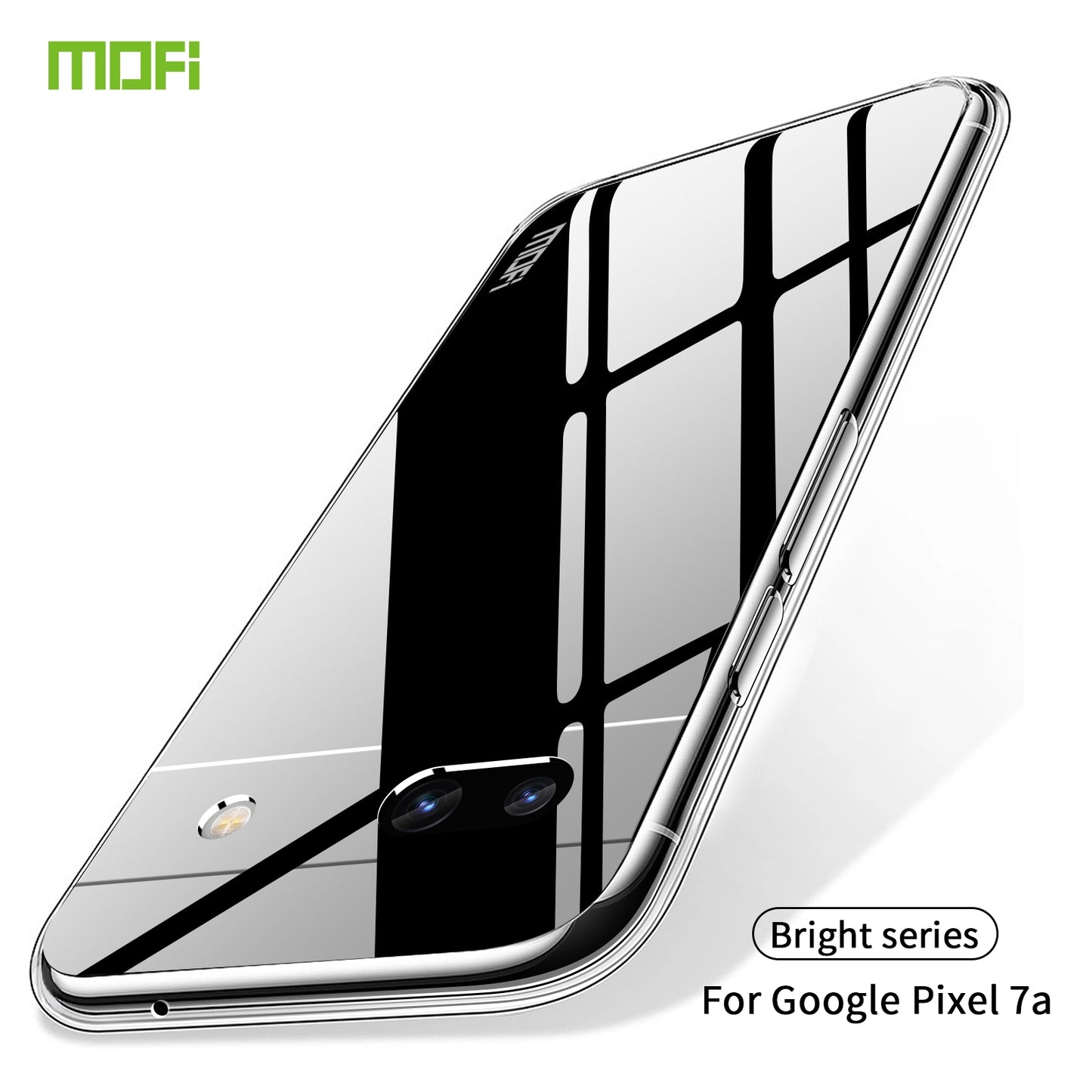 Google Pixel 7A Clear TPU Case - Ultra-Thin, Shockproof, Anti-Yellowing Transparent Soft Protective Cover with Precise Cutouts, Scratch Resistance & Lightweight Design