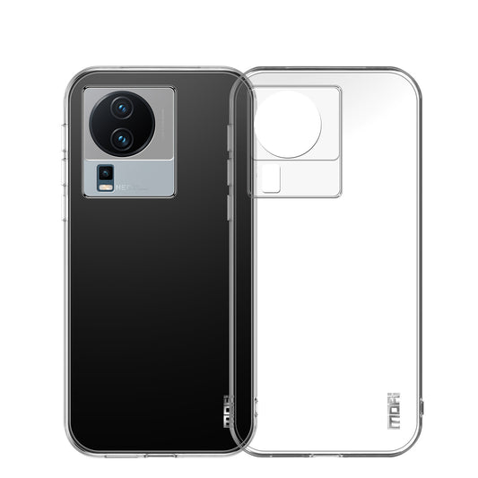 vivo iQOO Neo7 Clear TPU Case - Ultra-Thin, Shockproof, Anti-Yellowing Transparent Soft Protective Cover with Precise Cutouts, Scratch Resistance & Lightweight Design