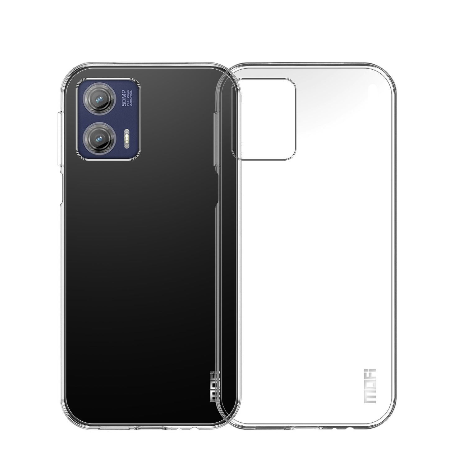 Motorola Moto G73 Clear TPU Case - Ultra-Thin, Shockproof, Anti-Yellowing Transparent Soft Protective Cover with Precise Cutouts, Scratch Resistance & Lightweight Design