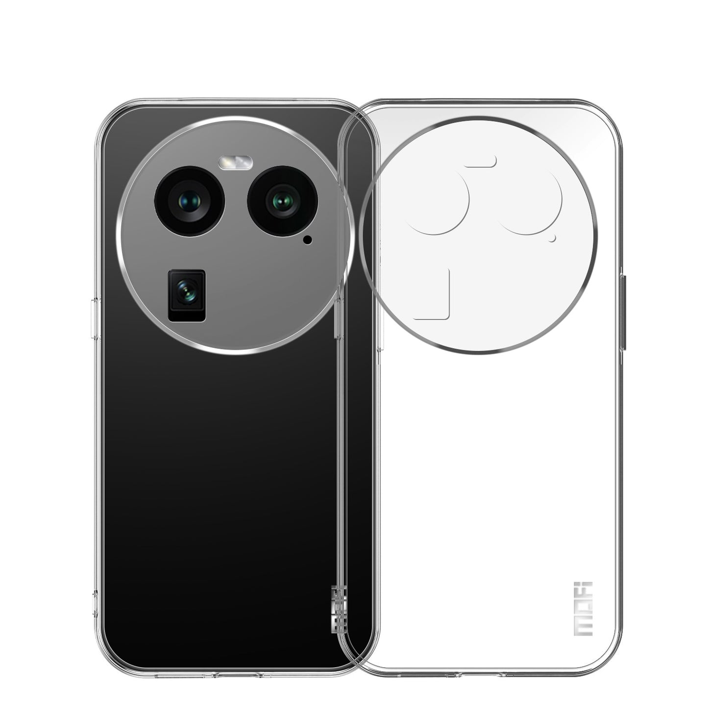 OPPO Find X6 Clear TPU Case - Ultra-Thin, Shockproof, Anti-Yellowing Transparent Soft Protective Cover with Precise Cutouts, Scratch Resistance & Lightweight Design