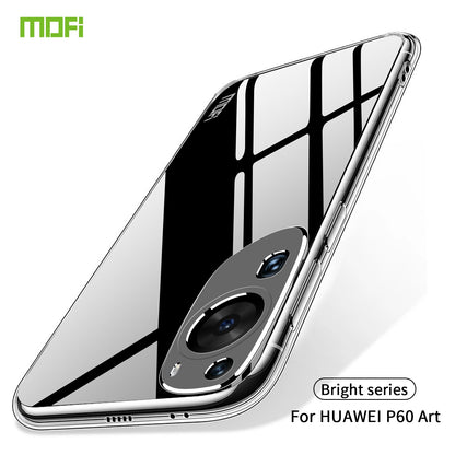 Huawei P60 Art Clear TPU Case - Ultra-Thin, Shockproof, Anti-Yellowing Transparent Soft Protective Cover with Precise Cutouts, Scratch Resistance & Lightweight Design