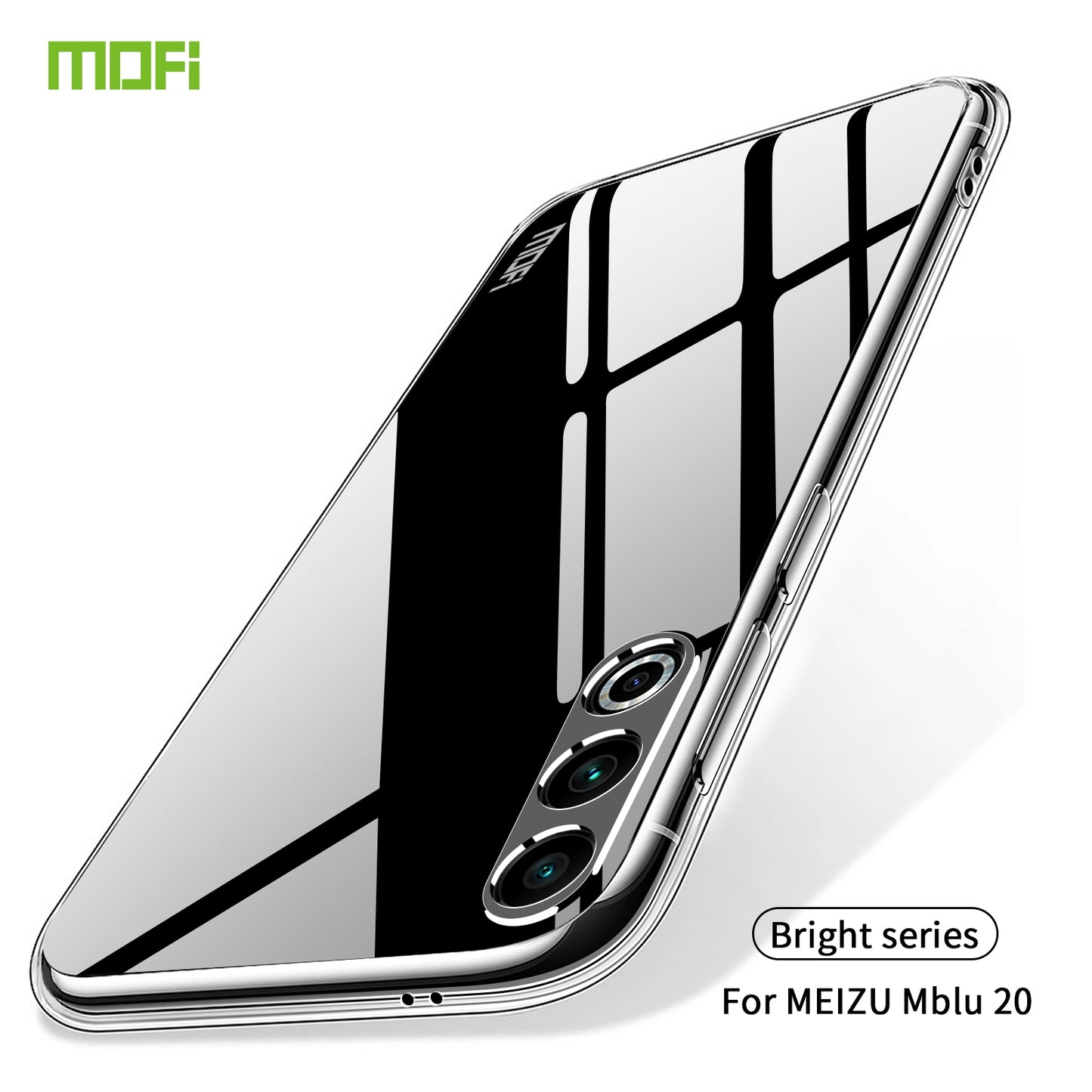 Meizu 20 Clear TPU Case - Ultra-Thin, Shockproof, Anti-Yellowing Transparent Soft Protective Cover with Precise Cutouts, Scratch Resistance & Lightweight Design