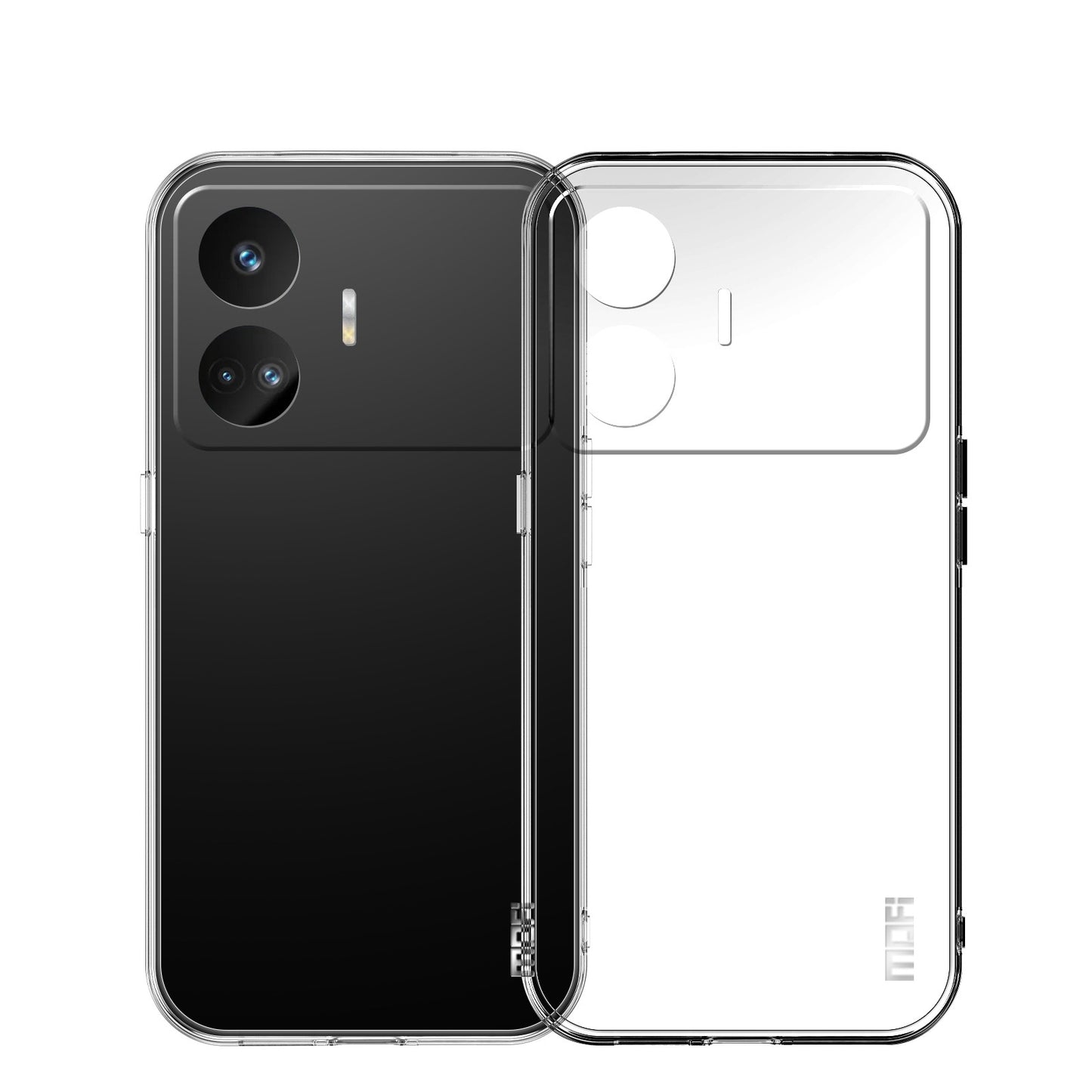 Realme GT Neo5 SE Clear TPU Case - Ultra-Thin, Shockproof, Anti-Yellowing Transparent Soft Protective Cover with Precise Cutouts, Scratch Resistance & Lightweight Design