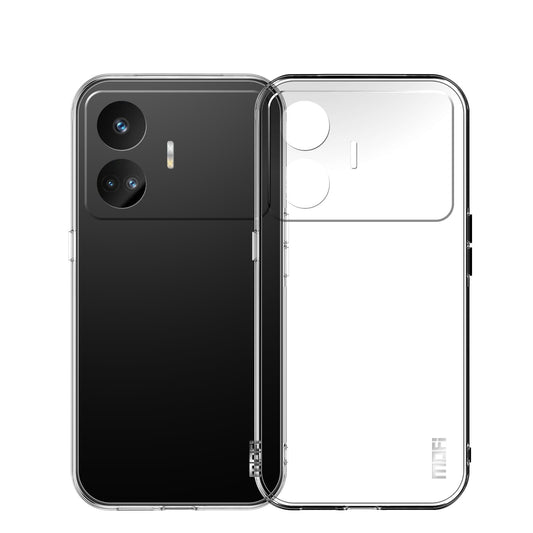 Realme GT Neo5 SE Clear TPU Case - Ultra-Thin, Shockproof, Anti-Yellowing Transparent Soft Protective Cover with Precise Cutouts, Scratch Resistance & Lightweight Design