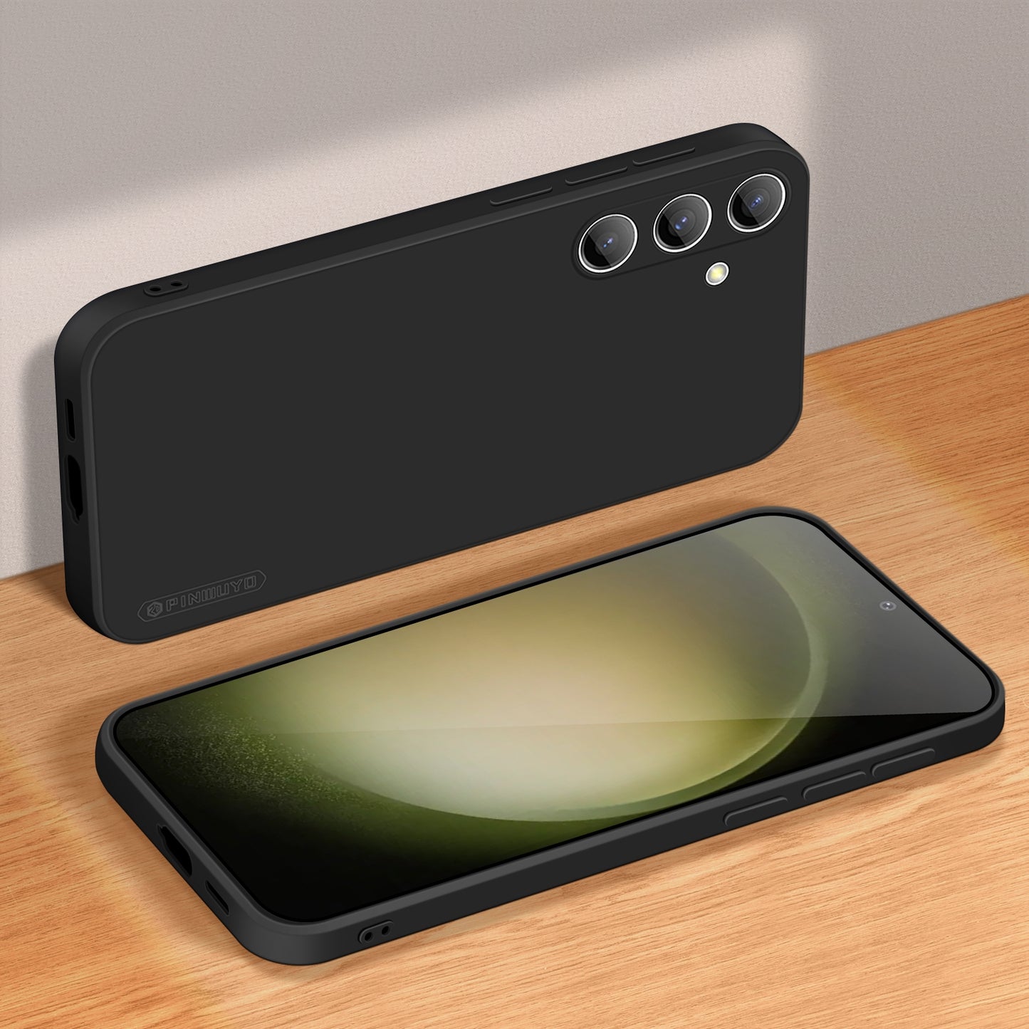 Samsung Galaxy S24+ 5G Phone Case - Liquid Silicone TPU Protective Cover with Anti-Scratch, Shockproof Design, Fingerprint Resistant & Soft Grip Feel