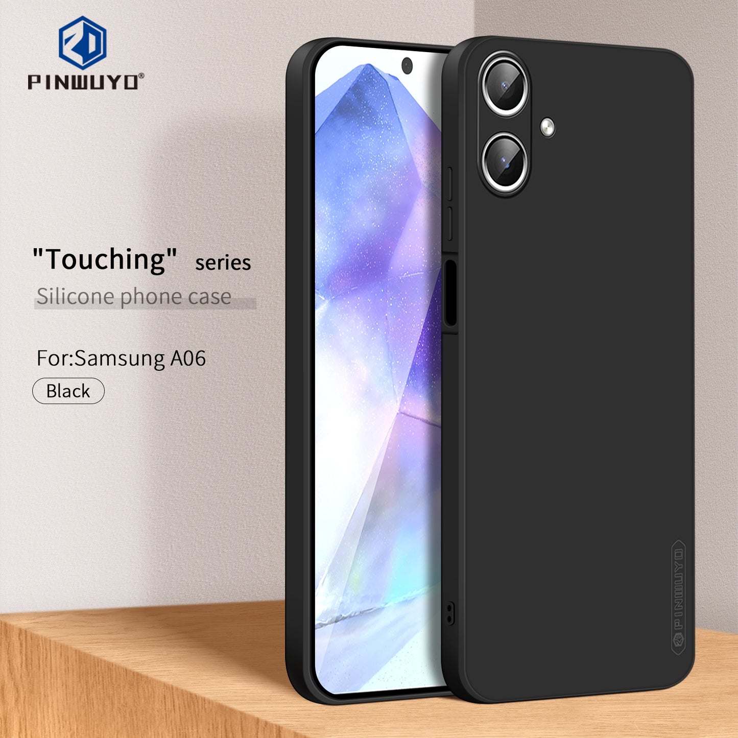 Samsung Galaxy A06 4G Phone Case - Liquid Silicone TPU Protective Cover with Anti-Scratch, Shockproof Design, Fingerprint Resistant & Soft Grip Feel