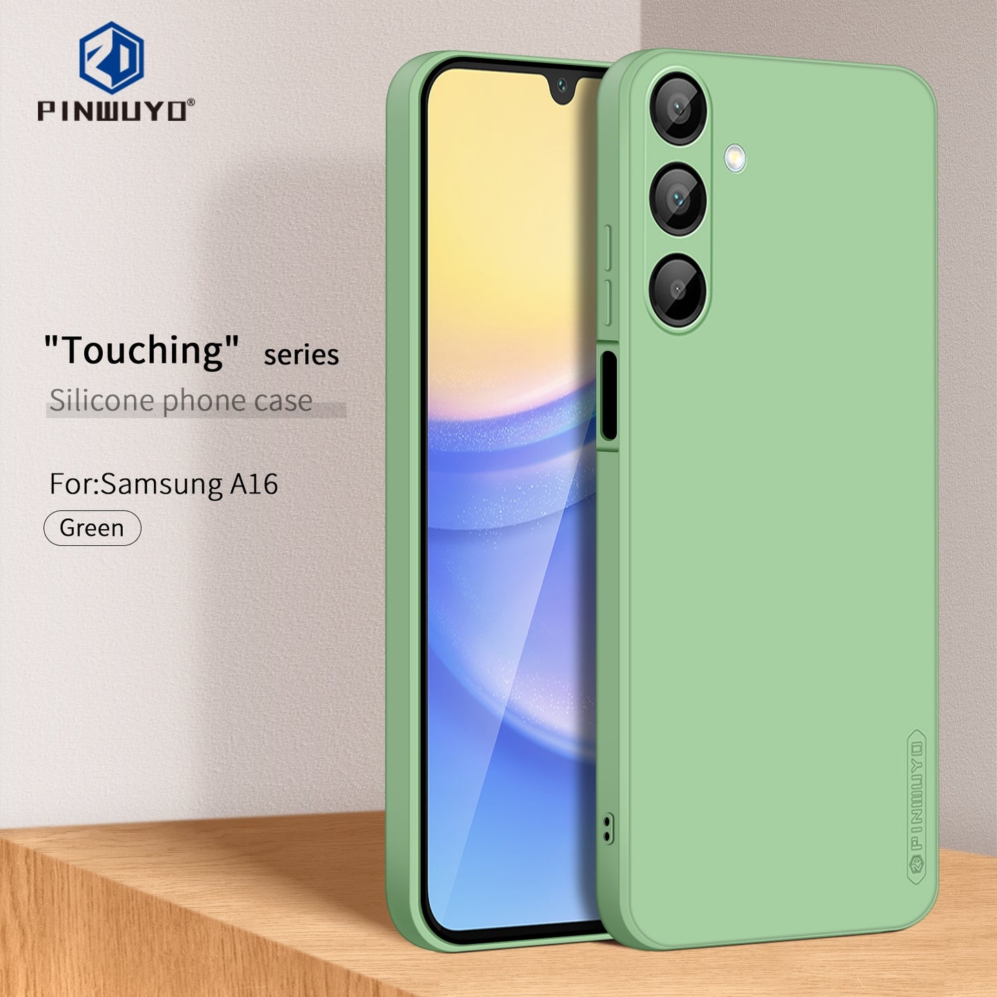 Samsung Galaxy A16 5G Phone Case - Liquid Silicone TPU Protective Cover with Anti-Scratch, Shockproof Design, Fingerprint Resistant & Soft Grip Feel