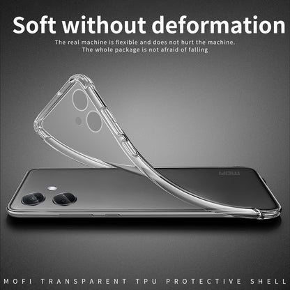 OPPO K11 Clear TPU Case - Ultra-Thin, Shockproof, Anti-Yellowing Transparent Soft Protective Cover with Precise Cutouts, Scratch Resistance & Lightweight Design