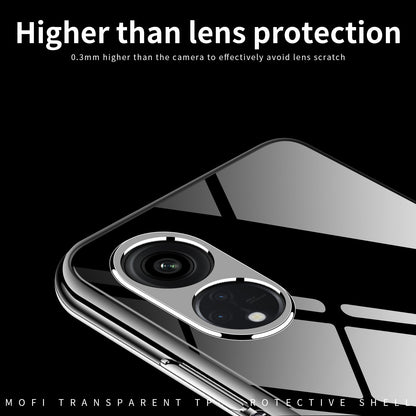 OPPO A38 Clear TPU Case - Ultra-Thin, Shockproof, Anti-Yellowing Transparent Soft Protective Cover with Precise Cutouts, Scratch Resistance & Lightweight Design