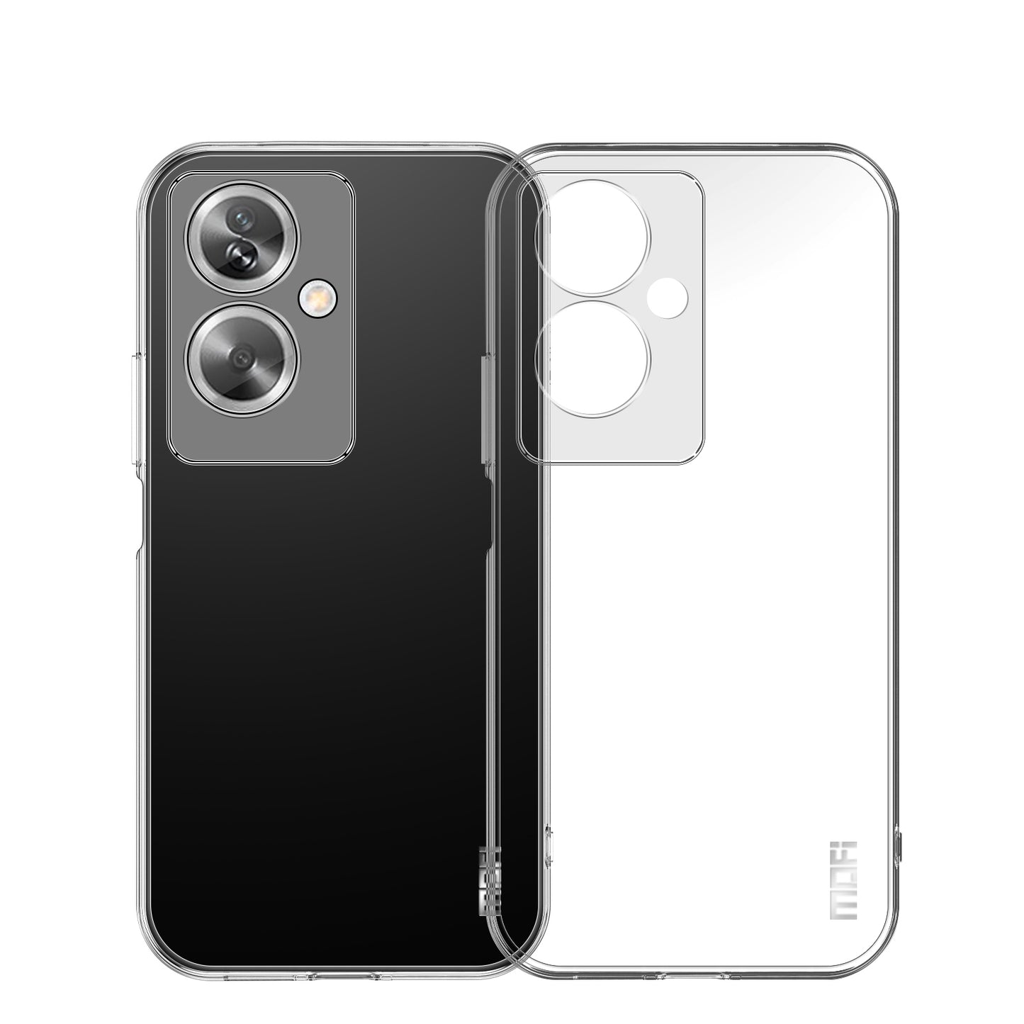 OPPO A2 Clear TPU Case - Ultra-Thin, Shockproof, Anti-Yellowing Transparent Soft Protective Cover with Precise Cutouts, Scratch Resistance & Lightweight Design