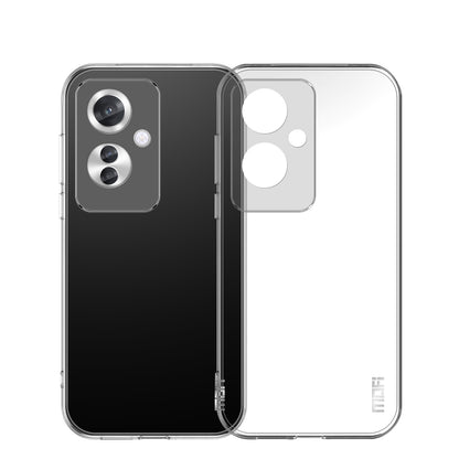 OPPO Reno11 F Clear TPU Case - Ultra-Thin, Shockproof, Anti-Yellowing Transparent Soft Protective Cover with Precise Cutouts, Scratch Resistance & Lightweight Design