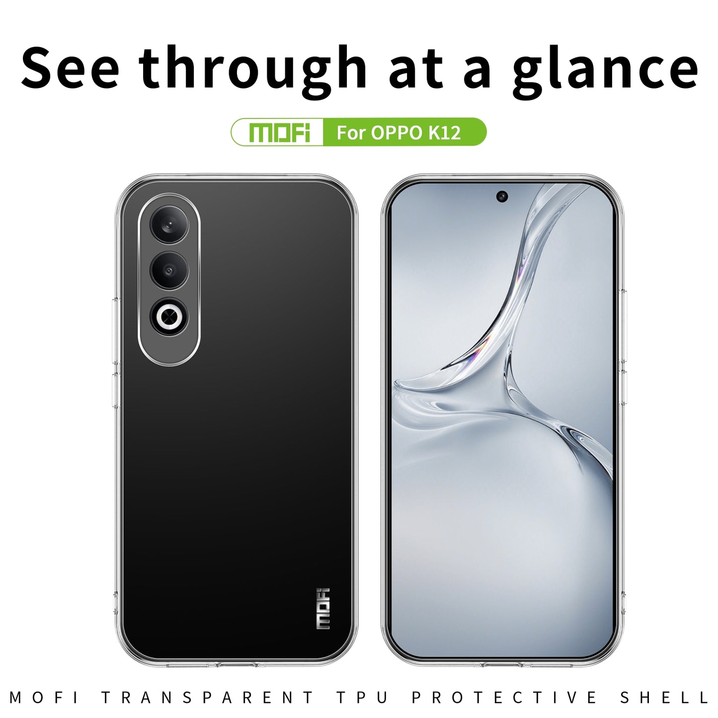 OnePlus Ace 4 Clear TPU Case - Ultra-Thin, Shockproof, Anti-Yellowing Transparent Soft Protective Cover with Precise Cutouts, Scratch Resistance & Lightweight Design