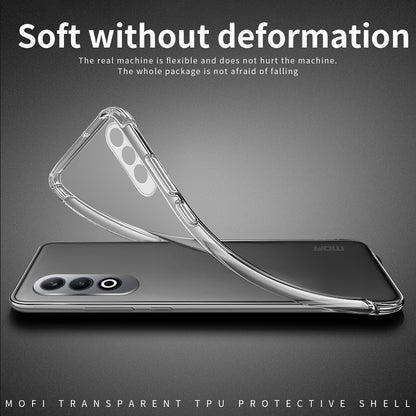 OPPO K12 Clear TPU Case - Ultra-Thin, Shockproof, Anti-Yellowing Transparent Soft Protective Cover with Precise Cutouts, Scratch Resistance & Lightweight Design