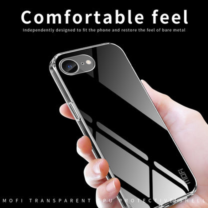 iPhone 16e Clear TPU Case - Ultra-Thin, Shockproof, Anti-Yellowing Transparent Soft Protective Cover with Precise Cutouts, Scratch Resistance & Lightweight Design