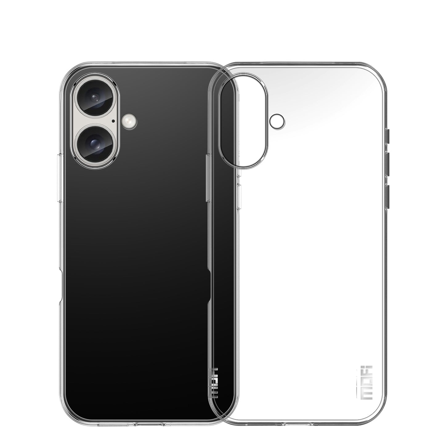 iPhone 16 Clear TPU Case - Ultra-Thin, Shockproof, Anti-Yellowing Transparent Soft Protective Cover with Precise Cutouts, Scratch Resistance & Lightweight Design