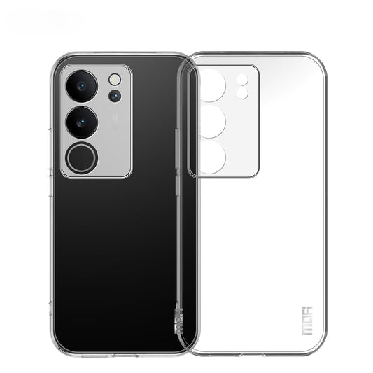 vivo S17 Pro Clear TPU Case - Ultra-Thin, Shockproof, Anti-Yellowing Transparent Soft Protective Cover with Precise Cutouts, Scratch Resistance & Lightweight Design