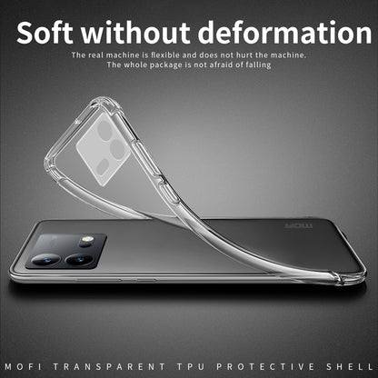 vivo iQOO Neo8/Neo8 Pro Clear TPU Case - Ultra-Thin, Shockproof, Anti-Yellowing Transparent Soft Protective Cover with Precise Cutouts, Scratch Resistance & Lightweight Design