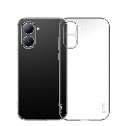 vivo Y03 Clear TPU Case - Ultra-Thin, Shockproof, Anti-Yellowing Transparent Soft Protective Cover with Precise Cutouts, Scratch Resistance & Lightweight Design
