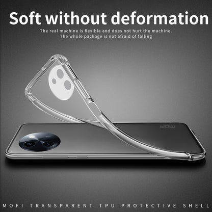 vivo T3X Clear TPU Case - Ultra-Thin, Shockproof, Anti-Yellowing Transparent Soft Protective Cover with Precise Cutouts, Scratch Resistance & Lightweight Design