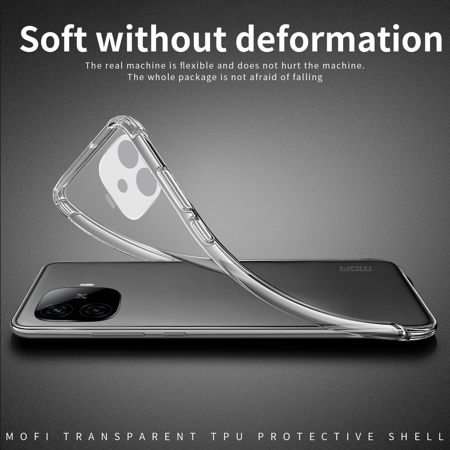 vivo iQOO Z9 Turbo Clear TPU Case - Ultra-Thin, Shockproof, Anti-Yellowing Transparent Soft Protective Cover with Precise Cutouts, Scratch Resistance & Lightweight Design