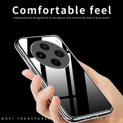 vivo X100s Clear TPU Case - Ultra-Thin, Shockproof, Anti-Yellowing Transparent Soft Protective Cover with Precise Cutouts, Scratch Resistance & Lightweight Design