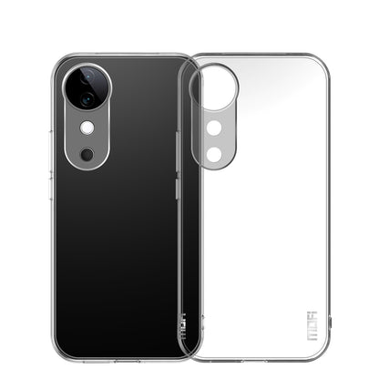 vivo S19 Clear TPU Case - Ultra-Thin, Shockproof, Anti-Yellowing Transparent Soft Protective Cover with Precise Cutouts, Scratch Resistance & Lightweight Design